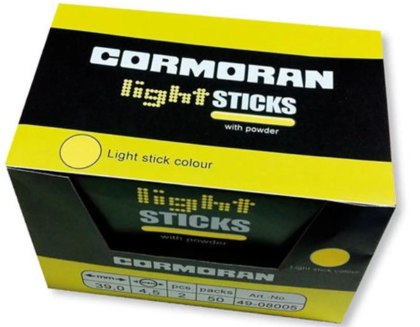 100 Cormoran Knicklichter 4,5mm Angelzubehör