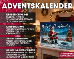 Angel Berger Adventskalender Weihnachtskalender Angelkalender Kalender 2026 Angelzubehör