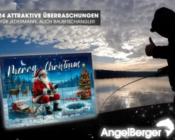 Angel Berger Adventskalender Weihnachtskalender Angelkalender Kalender 2026 Angelzubehör