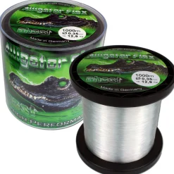 Angel Berger Alligator Flex Ghost 1000m Angelschnur Monofile Schnur  Monofile Angelschnur