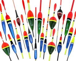 Angel Berger Allround Posensortiment 20 teilig Posenset Knicklichtposen Raubfischposen Stippposen Friedfischposen Schwimmer Angeln Friedfischangeln