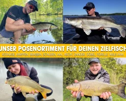 Angel Berger Allround Posensortiment 20 teilig Posenset Knicklichtposen Raubfischposen Stippposen Friedfischposen Schwimmer Angeln Friedfischangeln