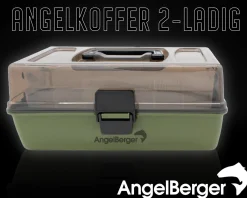 Angel Berger Angelkoffer 2 ladig Gerätekoffer Zielfische