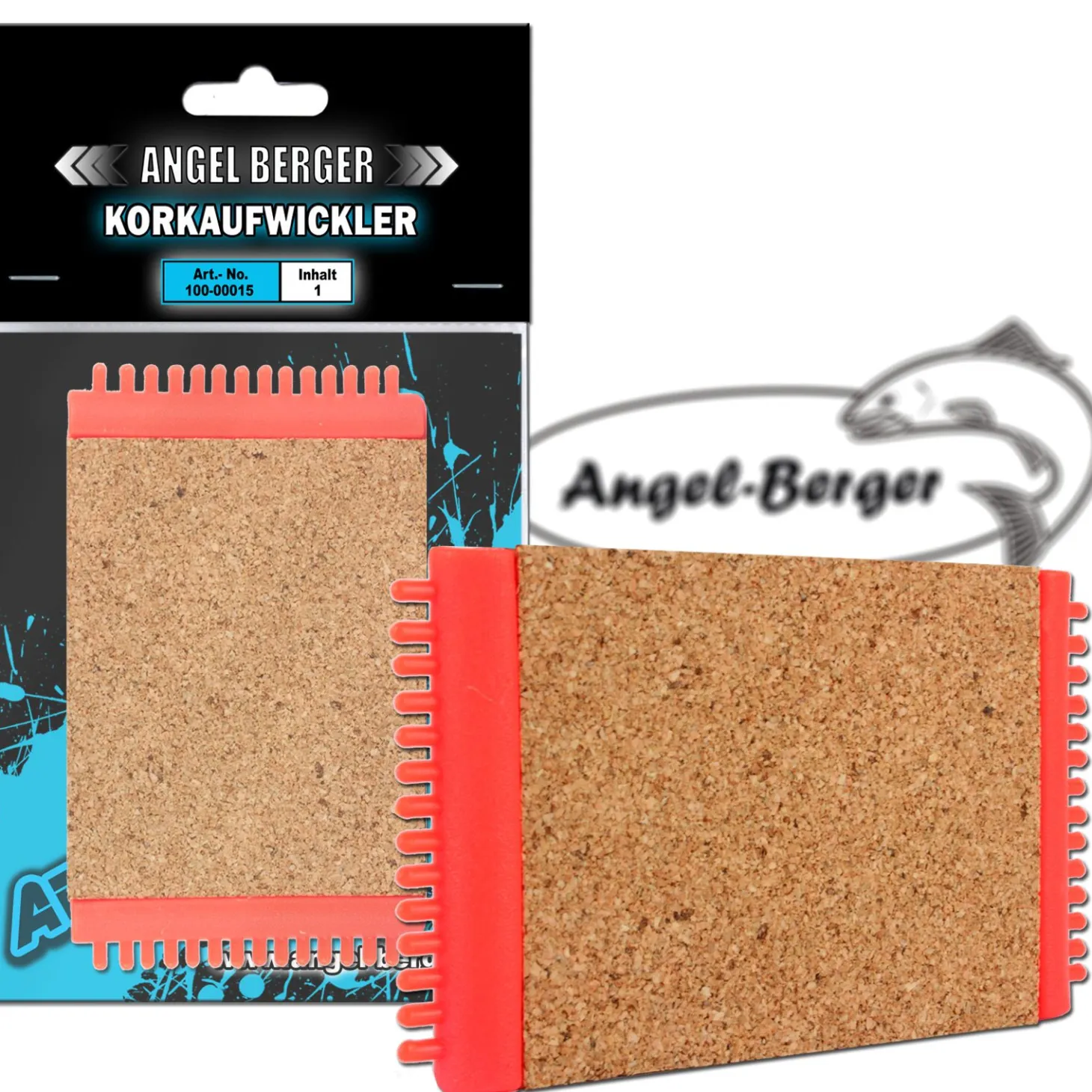 Angel Berger Aufwickler Kork Hakenbrett Friedfischangeln