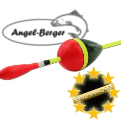 Angel Berger Balsaholz Durchlaufpose 8g Inline Raubfisch Pose Angelpose Laufpose Posen & Sbirolinos