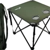 Angel Berger Campingtisch faltbar mit 2 Getränkehalter Bivvy Table Angeltisch Klapptisch Falttisch  Zielfische