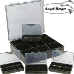 Angel Berger Carp Tackle Box Medium Karpfen Box Angelzubehör