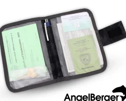 Angel Berger Fischereischein Ausweismappe Passhülle Friedfischangeln