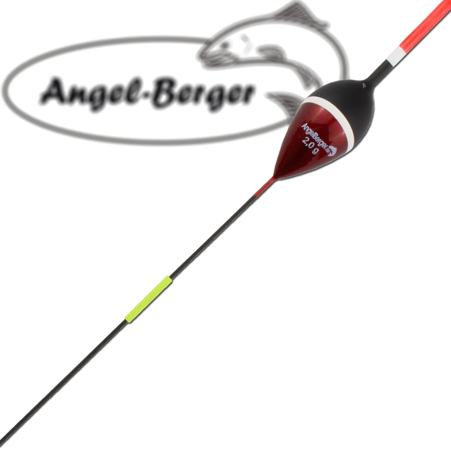 Angel Berger Fließwasser Stipppose Pose Angelzubehör
