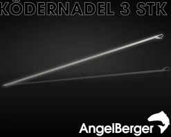 Angel Berger Ködernadel mit Klappöse 3 Stück Friedfischangeln