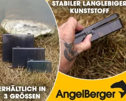 Angel Berger Kunstköderbox Kleinteilebox Gross Köderbox Angeln Zubehörbox Angelbox Tacklebox Box Angelköder Angelzubehör