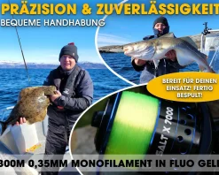 Angel Berger Meerescombo Angelset Norwegen Pilkset Pilkrute mit Stationärrolle Meeresangeln Norway Meeresangelset Angelsets
