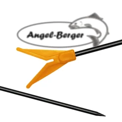Angel Berger Metall Rutenhalter 60cm 1 Stück Friedfischangeln