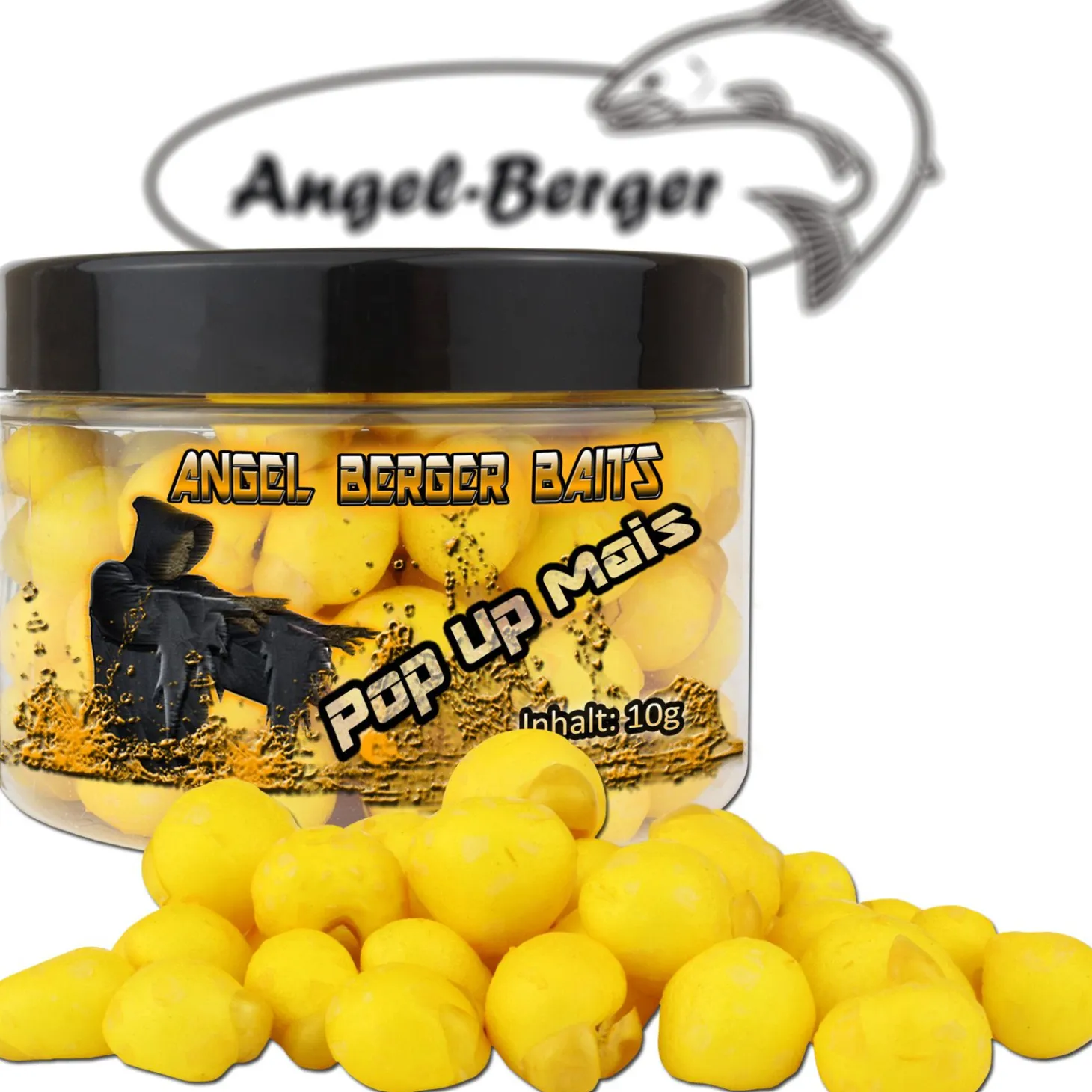 Angel Berger Perlmais Pop Up Mais Honig Futtermittel