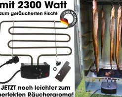 Angel Berger Premium Elektroheizung für Räucherofen Räucherheizung Heizspirale Räuchern