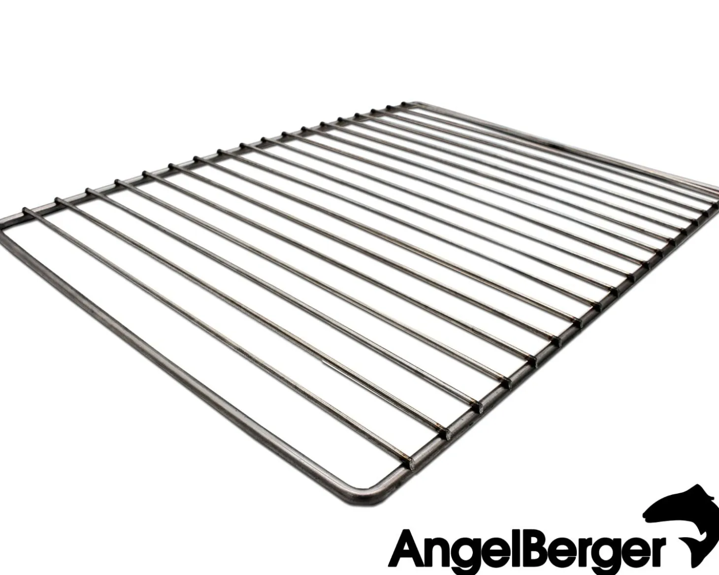 Angel Berger Premium Räucherrost Flachrost 34 x 25 cm Edelstahl Räuchern