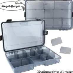 Angel Berger Pro Tackle Box Medium  Kunstköderbox Köderbox wasserdicht Zubehörbox Angelzubehör