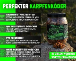 Angel Berger Ready Particle 1500ml Tigernuss Futtermittel