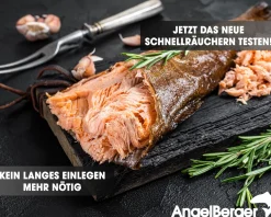 Angel Berger Räucherfix 250g Räucherblitz Räucherlake Räucherlauge Fisch Räuchern Smoker Fischgewürz Räuchermehl & Gewürze