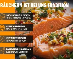 Angel Berger Räucherlauge Kräuter der Provence 600g Räucherlake Fisch Räuchern Räuchergewürz Smoker Fischgewürz Räuchermehl & Gewürze