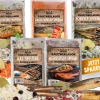 Angel Berger Räucherlauge 5 verschiedene Sorten Sparpack Räucherlake Fisch Räuchern Räuchergewürz Smoker Fischgewürz Räuchermehl & Gewürze