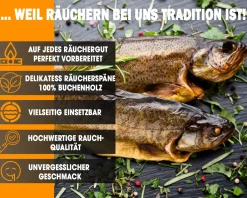 Angel Berger Räuchermehl Buche Deluxe 500g Räucherspäne Räuchern