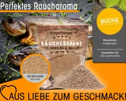 Angel Berger Räuchermehl Buche Deluxe 500g Räucherspäne Räuchern