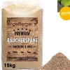 Angel Berger Räuchermehl Buche Deluxe 15Kg räucherspäne Räuchern