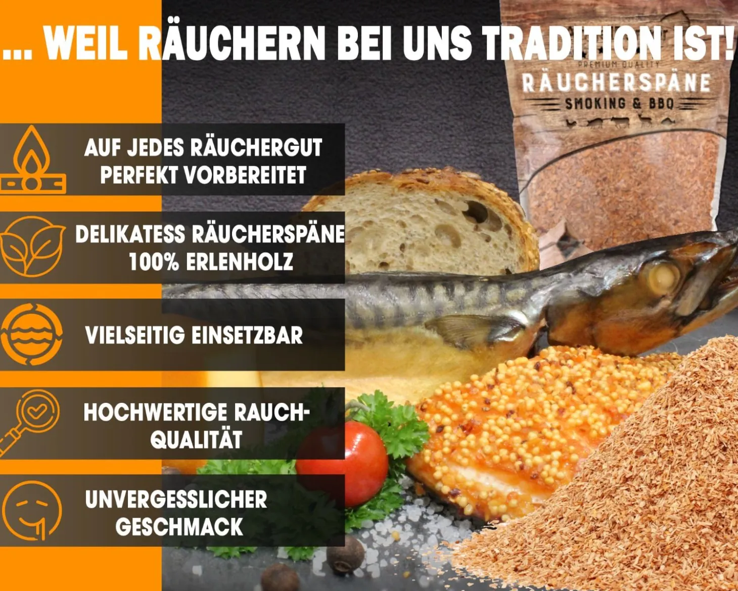 Angel Berger Räuchermehl Buche Deluxe 15Kg räucherspäne Räuchern