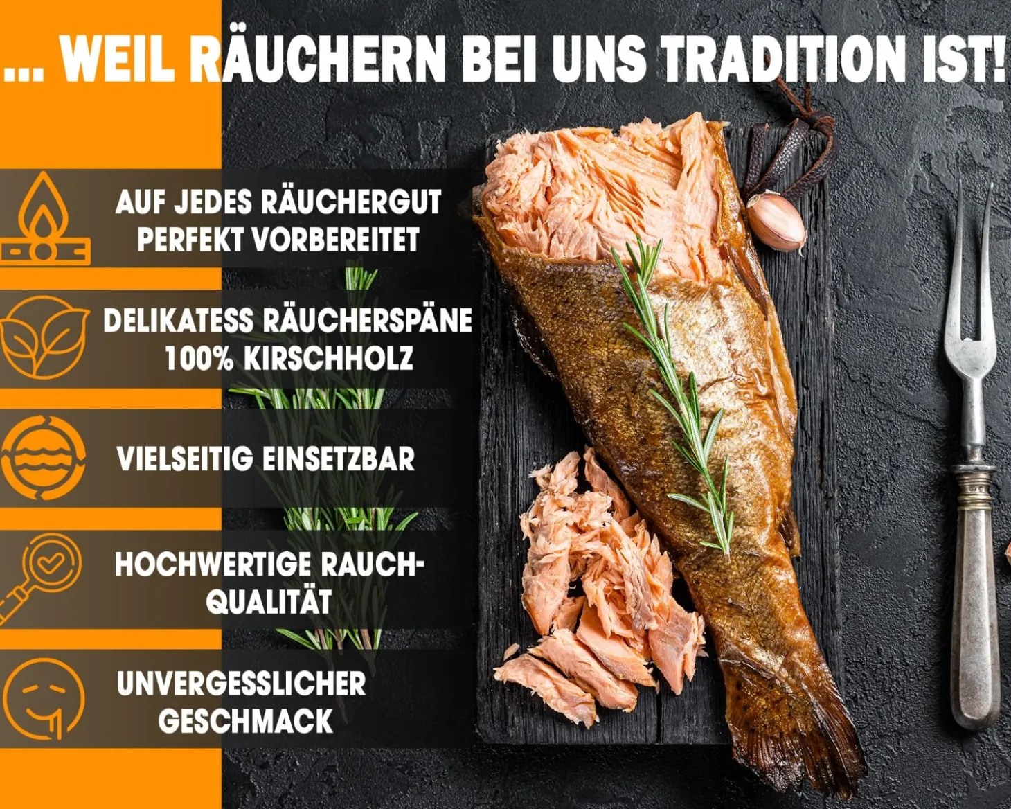 Angel Berger Räuchermehl Kirsche 500g Räucherspäne Cherry Räuchern