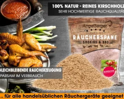 Angel Berger Räuchermehl Kirsche 500g Räucherspäne Cherry Räuchern