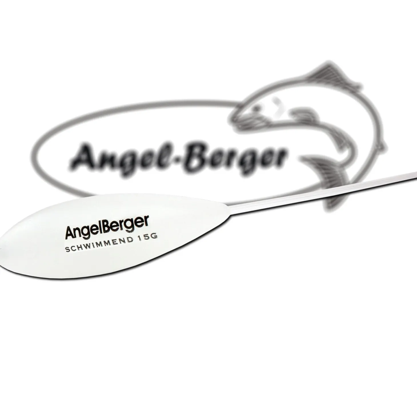 Angel Berger Sbirolino schwimmend Weitwurfpose Forellenpose Sbirulino Zielfische
