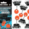 Angel Berger Sparpack Gummistopper Posenstopper  Forellenangeln