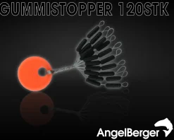 Angel Berger Sparpack Gummistopper Posenstopper  Forellenangeln