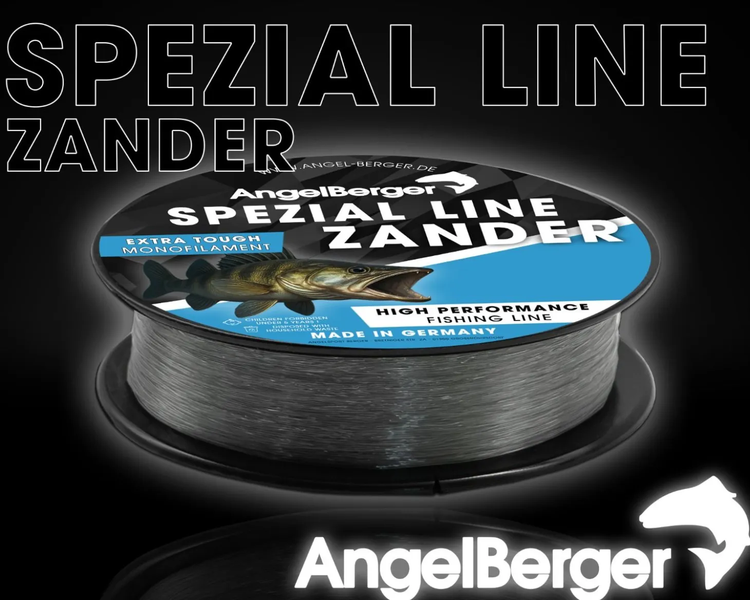 Angel Berger Spezial Line Zander Monofile Angelschnur Angelschnur