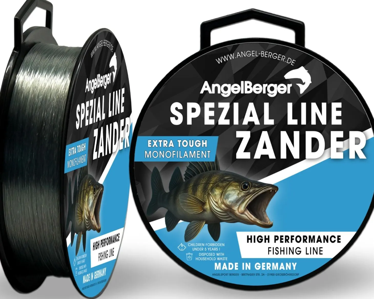 Angel Berger Spezial Line Zander Monofile Angelschnur Angelschnur