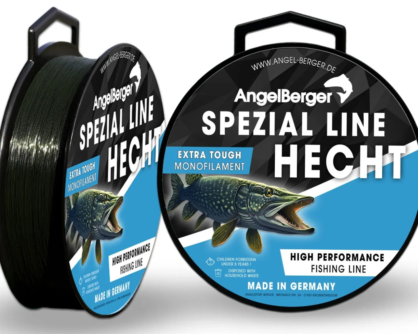 Angel Berger Spezial Line Hecht Monofile Angelschnur Angelschnur