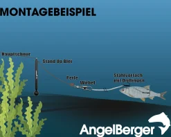 Angel Berger Stehaufblei Stand Up Lead Tiroler Hölzl Bodentaster Grundblei Krautblei Angelblei Angelzubehör
