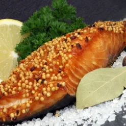 Angel Berger Stremellachs Spicy Salmon Garlic Gewürzmischung Fischgewürz Lachs Forelle Topping Räuchermehl & Gewürze