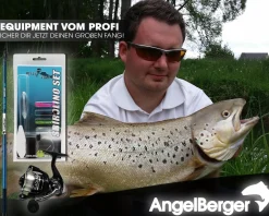 Angel Berger Tele Trout Sbiro Angelset Sbirulinoset Forellenset Angelcombo Forellenangeln Sbirofischen Rute Rolle Angelzubehör Angelsets