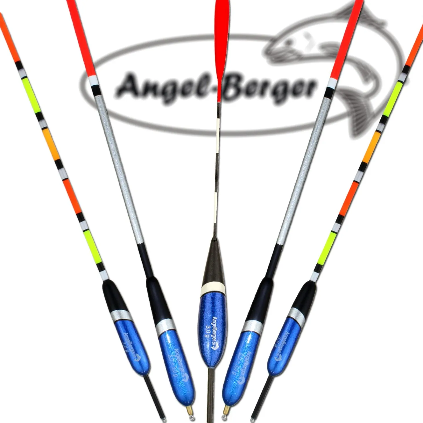 Angel Berger Waggler Sortiment 5 Stück Friedfischangeln