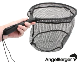 Angel Berger Watkescher gummiert Forellenkescher Fliegekescher  Fliegenfischen