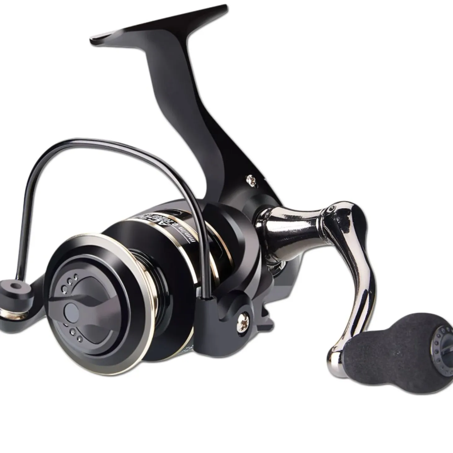 Angel-Berger Black Fighter FD 4000 Angelrolle Frontbremsrolle Spinnrolle Spinnrollen