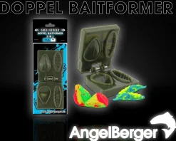 Angel-Berger Doppel Baitformer 2 in 1 Forellenteigformer für Forellen Teig Troutbait Angelteig