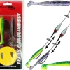 Angel-Berger Wild Devil Baits Texas Carolina Set Texas-Carolina Monatage Ready2Fish Texas Rig Carolina Rig Finesse Montage Zander Sortimente