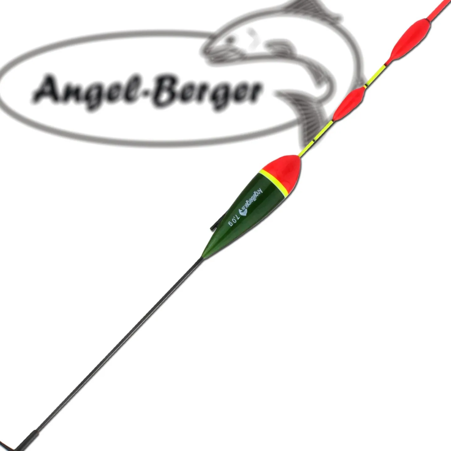 Angel-Berger Zander Pose mit Knicklichteinsatz Raubfischpose Zielfische