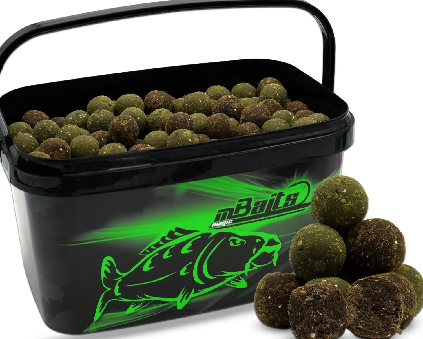 Magic Baits 4 Kg Premium Boilies mit Eimer Carp Baits with Bucket Futterboilies Karpfenboilies Feeder Boilie Boilieset Karpfenköder Carp Baits Angelköder Karpfenangeln Futtermittel