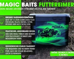 Magic Baits Angeleimer 10l Boilie Bait Bucket Eimer Futtereimer Karpfenangeln Zielfische