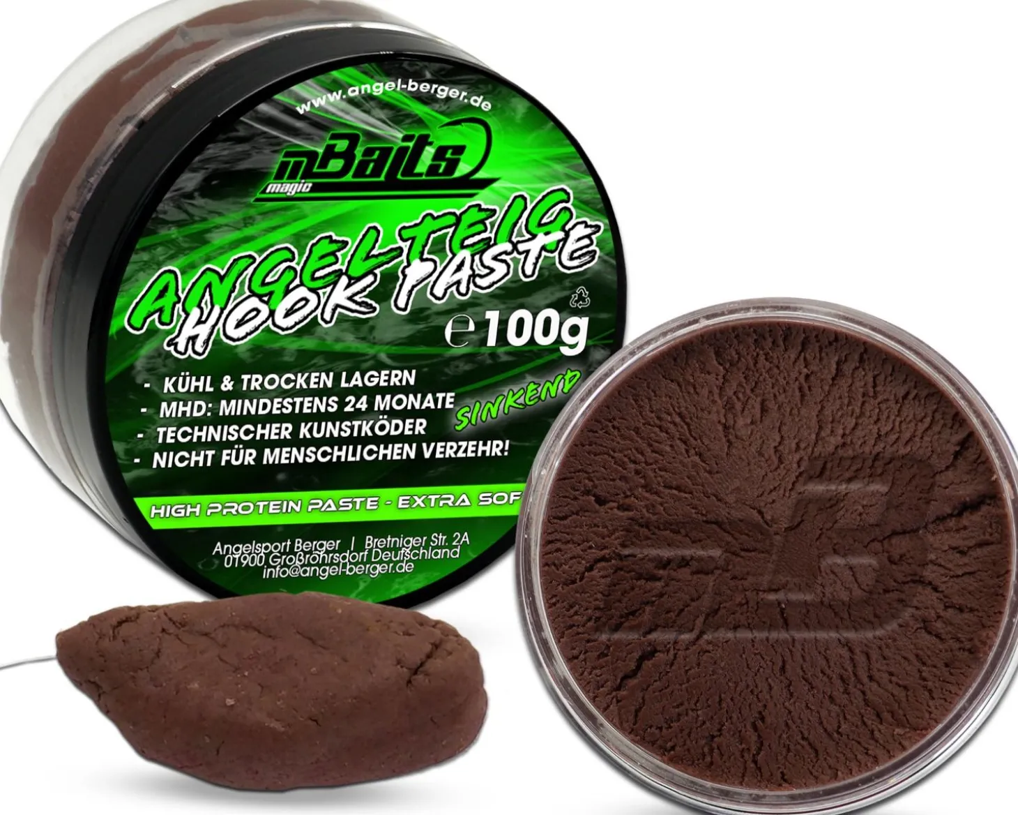 Magic Baits Angelteig Hook Paste sinkend Angelköder Karpfenteig Angelteig
