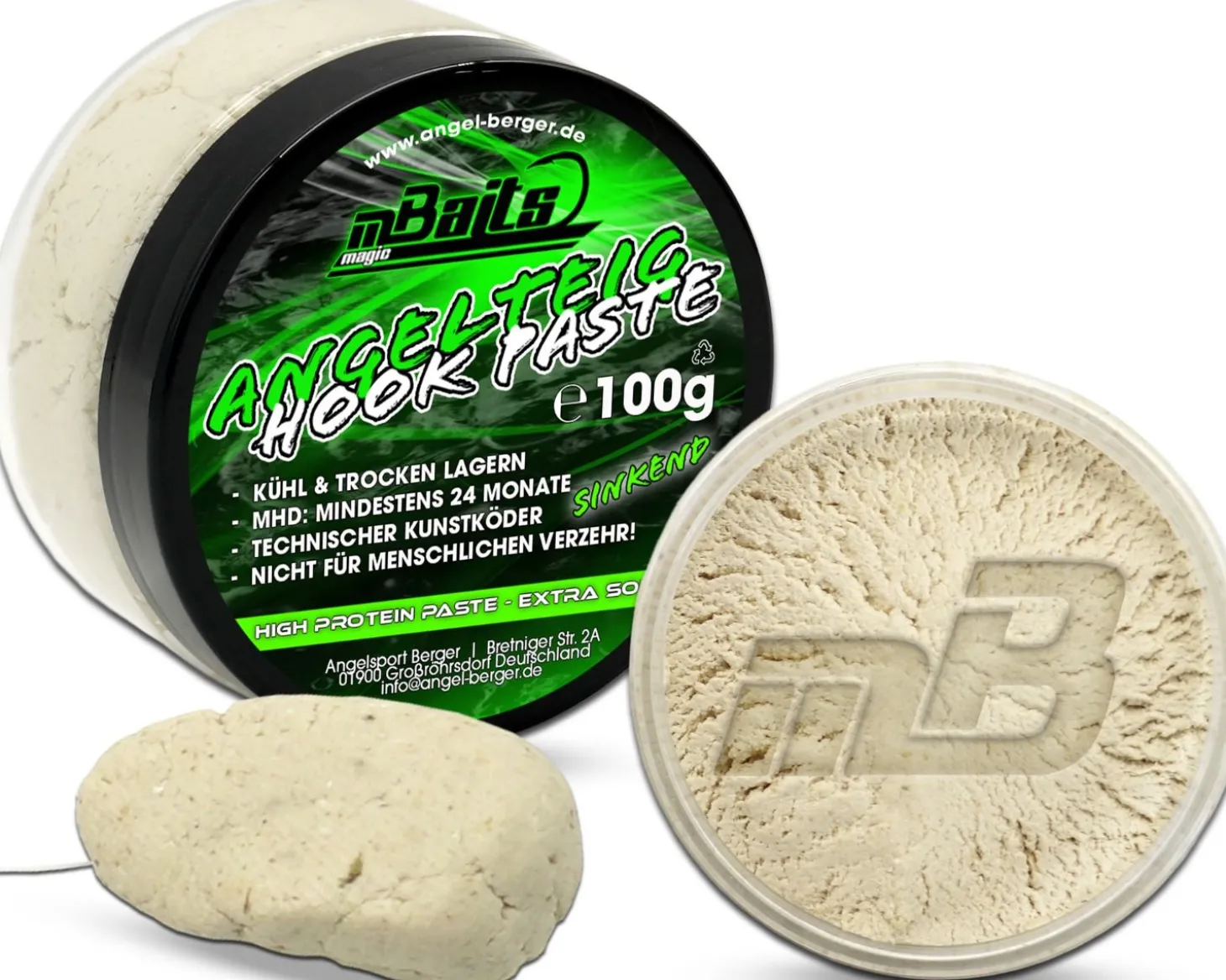 Magic Baits Angelteig Hook Paste sinkend Angelköder Karpfenteig Angelteig